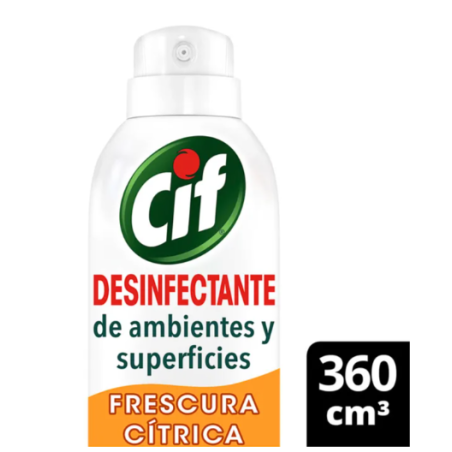 DESINFECTANTE CIF AERO AMBIENTES 260G CITRICO