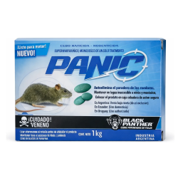 Raticida cebo Panic 100 g | Olimpio