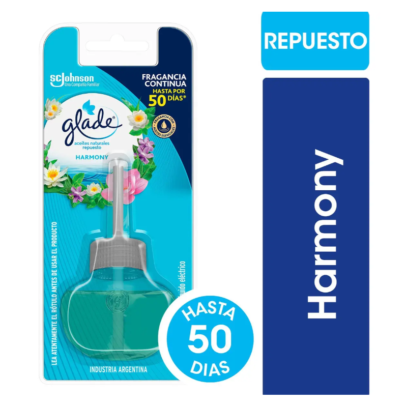 Aromatizante de ambiente Glade aceite natural repuesto | Olimpio