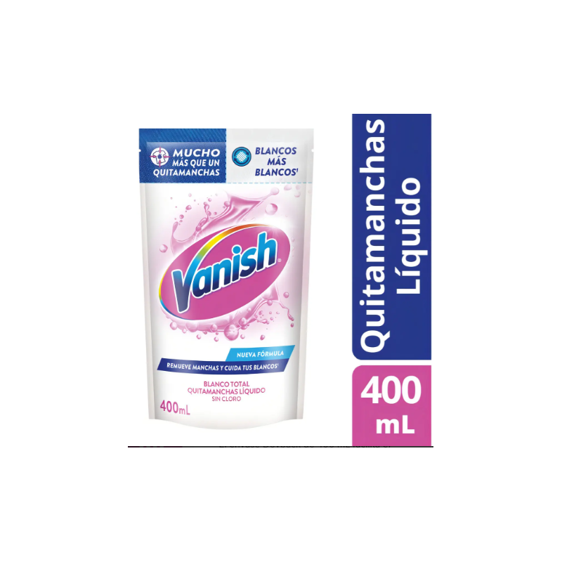 Quitamanchas Vanish líquido White 400 ml | Olimpio