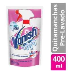 Quitamanchas Vanish prelavado Oxy gel 400 ml | Olimpio
