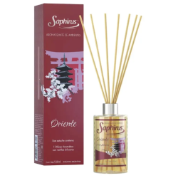 Difusor aromático Saphirus con varillas 125 ml | Olimpio