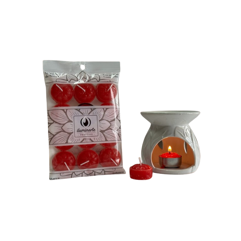 Velas de noche Iluminarte x12 | Olimpio