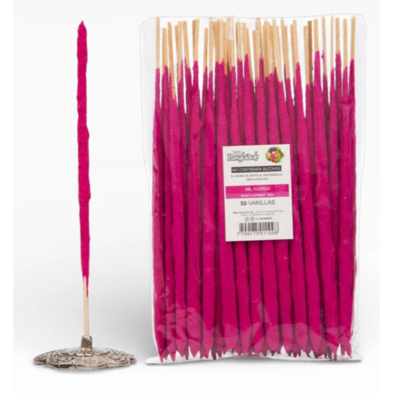 Sahumerio Iluminarte triple empaste x50 | Olimpio
