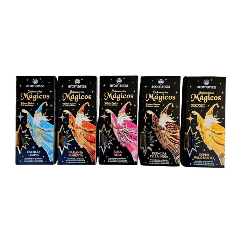 ILUMINARTE SAHUMERIO MAGICOS X10U