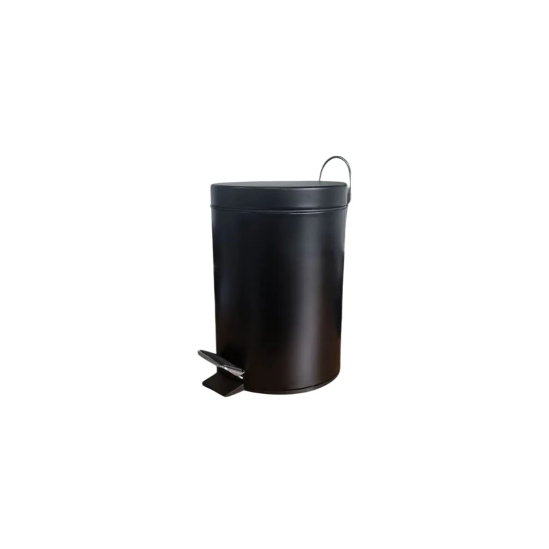 RECIPIENTE P/RESIDUO ACERO NEGRO 03L