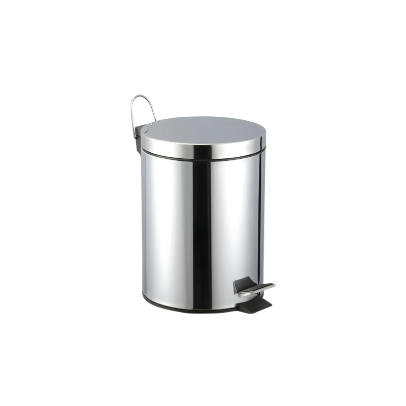 Tacho de basura a pedal de acero inoxidable 20 L | Olimpio