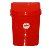 Tacho de basura cuadrado 8 L con tapa vaivén | Olimpio