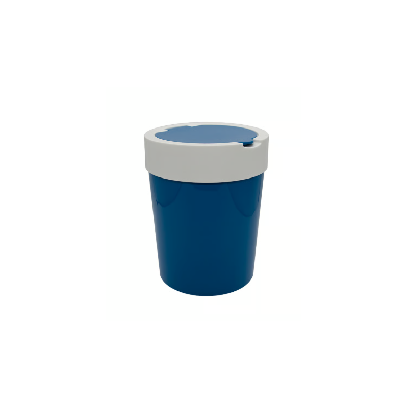 RECIPIENTE P/RESIDUO REDONDO 010L C/TAPA 7122