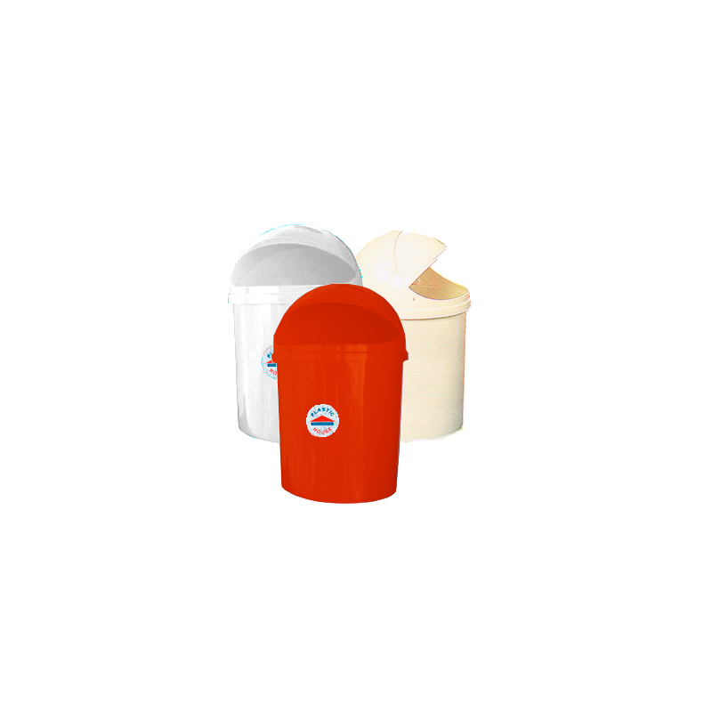 Tacho de basura 6 L con tapa rebatible | Olimpio