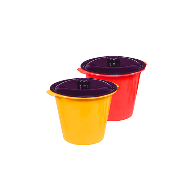 RECIPIENTE P/RESIDUO REDONDO 006L T/PLANA 4049