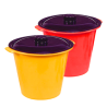 RECIPIENTE P/RESIDUO REDONDO 006L T/PLANA 4049