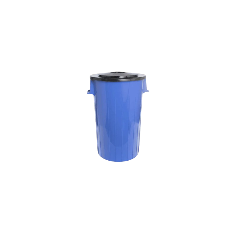 Tacho de basura 120 L con tapa plana | Olimpio