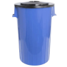 Tacho de basura 120 L con tapa plana | Olimpio
