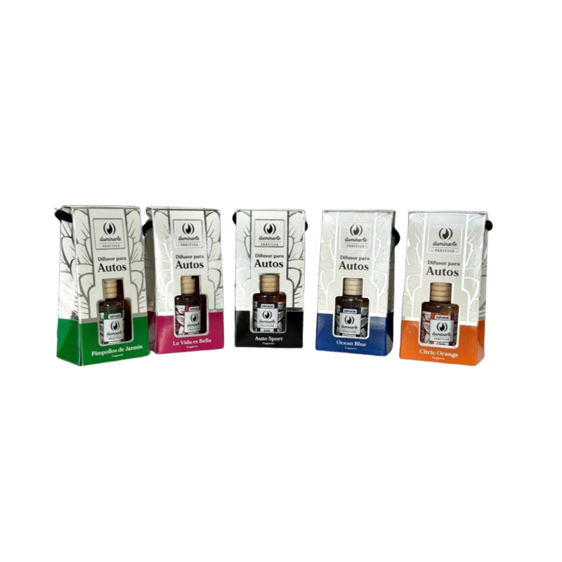 Difusor para auto Iluminarte 10 ml | Olimpio