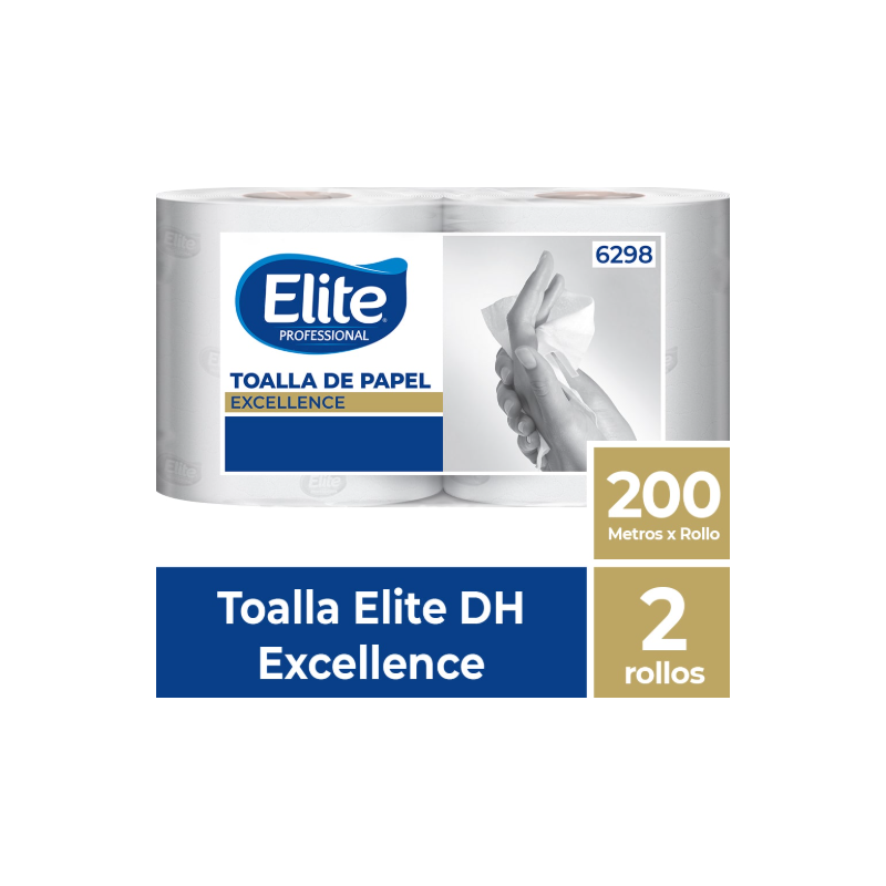 Bobina de toallas de papel Elite 20 cm 200 m x2 | Olimpio