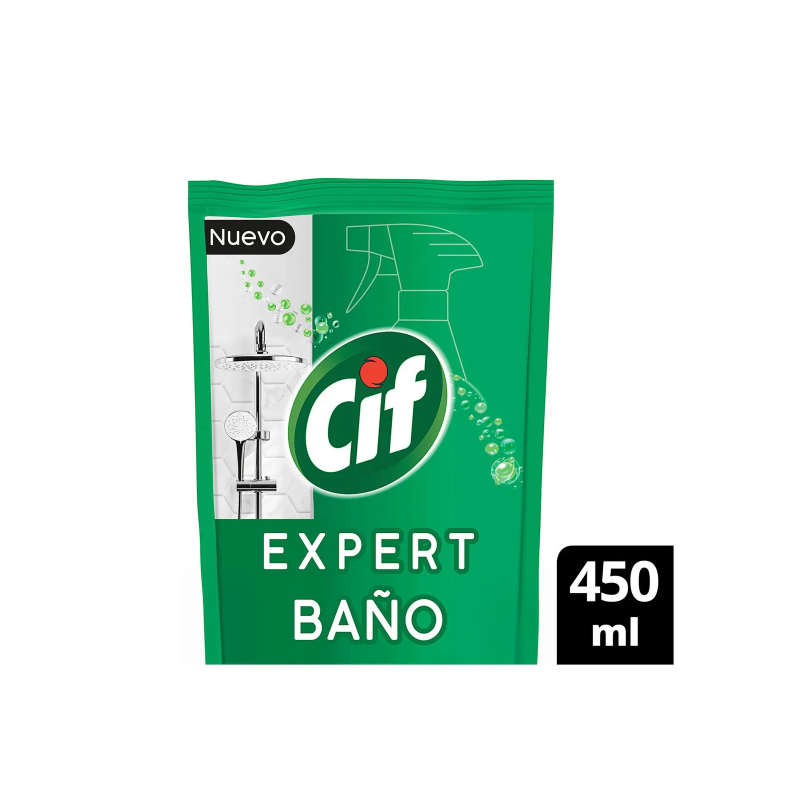 Limpiador de baño Cif doypack 450 ml | Olimpio