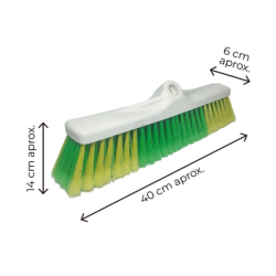 ESCOBILLON ANDEN BASE PLASTICA 40CM