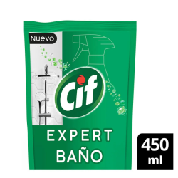 Limpiador de baño Cif doypack 450 ml | Olimpio