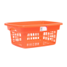 Cesto para ropa plástico calado rectangular grande sin tapa | Olimpio