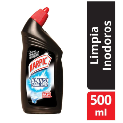 Limpiador de inodoro Harpic blanco y brillante 500 ml | Olimpio