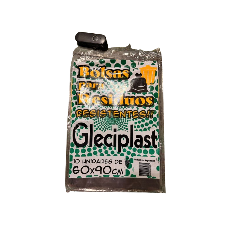 Bolsas de residuos Gleciplast 60x90 cm x10 | Olimpio