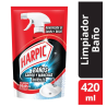 Limpiador de baño Harpic sarro y óxido doypack 420 ml | Olimpio