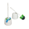 Escobilla de baño plástica con vaso | Olimpio