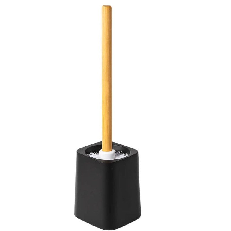 ESCOBILLA DE BAñO PLASTICO/MADERA DR0097