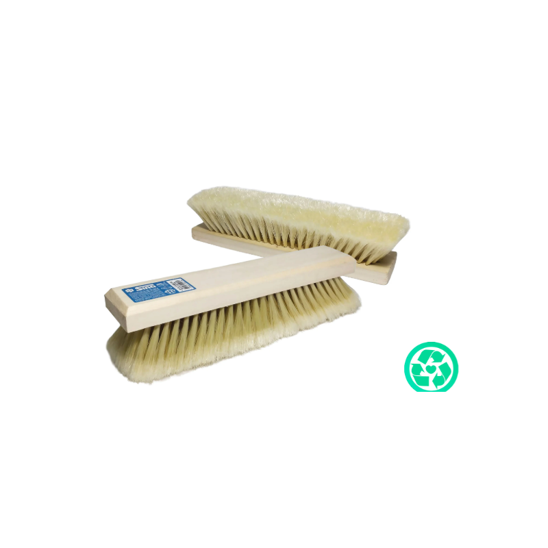 Cepillo lava camión Sina PVC 30 cm base de madera | Olimpio