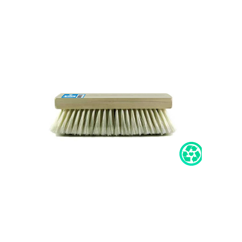 Cepillo lava auto Sina PVC 23 cm base de madera | Olimpio