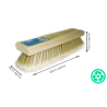 Cepillo lava auto Sina PVC 23 cm base de madera | Olimpio