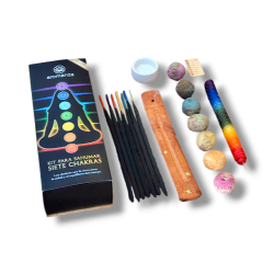 ILUMINARTE KIT SIETE CHAKRAS PREMIUM