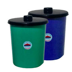 RECIPIENTE P/RESIDUO REDONDO 008L T/PLANA 4052