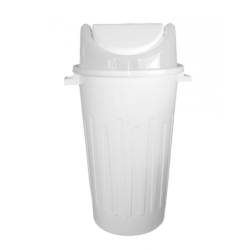 RECIPIENTE P/RESIDUO REDONDO 120L T/VAIVEN 408