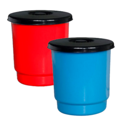RECIPIENTE P/RESIDUO REDONDO 014L C/TAPA 4054