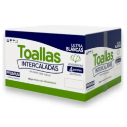 TOALLA INTERCALADAS 20X24CM CAJA X2000U