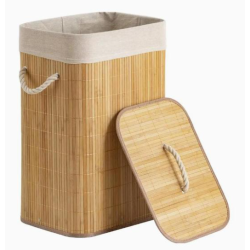 CESTO DE ROPA BAMBU 41X31